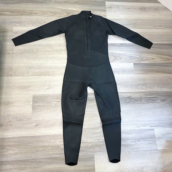 REALON Triathlon 2XL Wetsuit Men 3mm, Cold Water One Piece Smooth Skin Neoprene - Picture 5 of 7